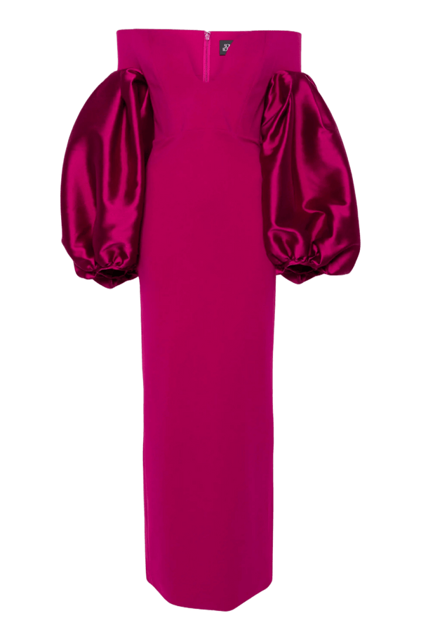 Mora Maxi Dress - ALBOUSHIYA - district 5 - dubai - riyadh - abaya - dresses - designers - evening wear - luxury - elegance - craftsmanship - gowns - cocktail dresses - collections - georges