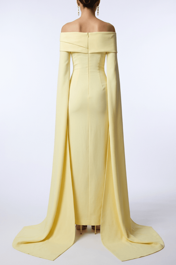 Nuri Maxi Dress - ALBOUSHIYA - district 5 - dubai - riyadh - abaya - dresses - designers - evening wear - luxury - elegance - craftsmanship - gowns - cocktail dresses - collections - georges