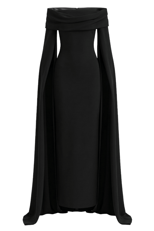 Nuri Maxi Dress - ALBOUSHIYA - district 5 - dubai - riyadh - abaya - dresses - designers - evening wear - luxury - elegance - craftsmanship - gowns - cocktail dresses - collections - georges