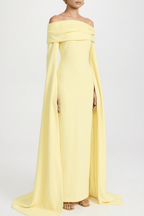 Nuri Maxi Dress - ALBOUSHIYA - district 5 - dubai - riyadh - abaya - dresses - designers - evening wear - luxury - elegance - craftsmanship - gowns - cocktail dresses - collections - georges