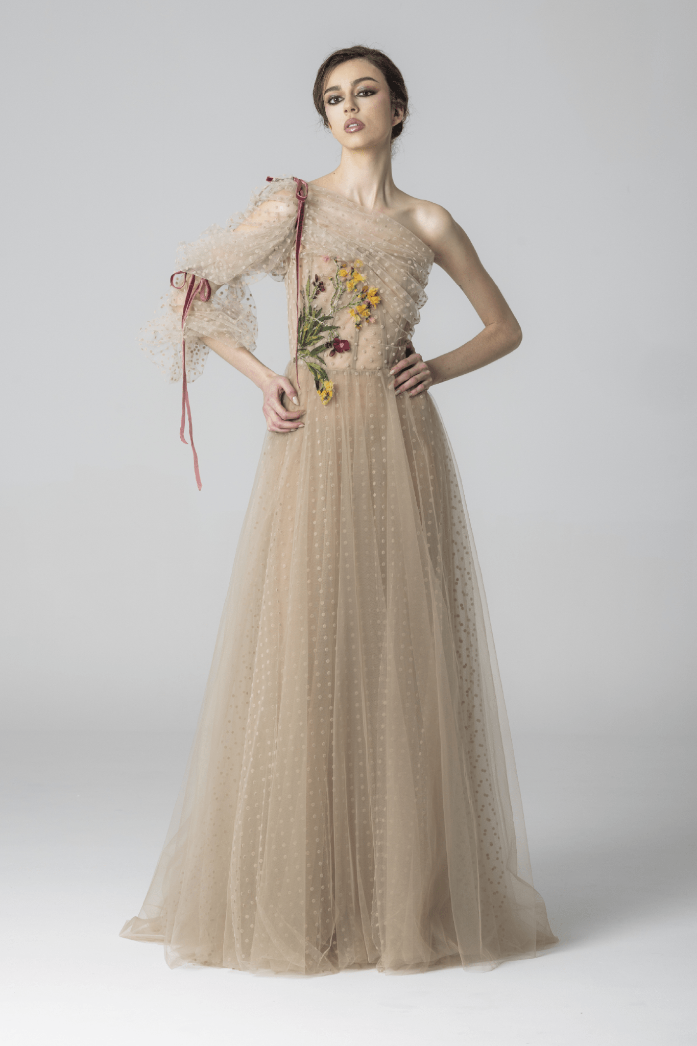 Patagonia Dress - ALBOUSHIYA - district 5 - dubai - riyadh - abaya - dresses - designers - evening wear - luxury - elegance - craftsmanship - gowns - cocktail dresses - collections - georges