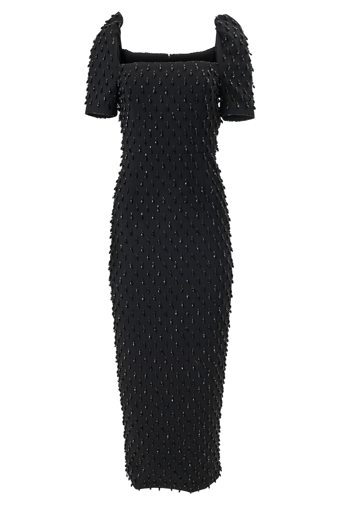 Robe Mini Brodée de Strass - ALBOUSHIYA - district 5 - dubai - riyadh - abaya - dresses - designers - evening wear - luxury - elegance - craftsmanship - gowns - cocktail dresses - collections - georges