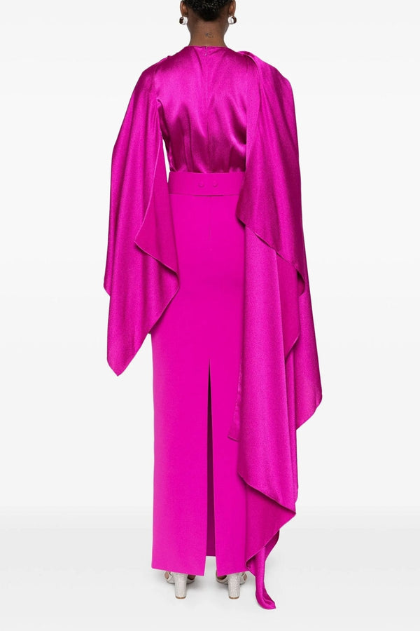 Rosalia Maxi Dress - ALBOUSHIYA - district 5 - dubai - riyadh - abaya - dresses - designers - evening wear - luxury - elegance - craftsmanship - gowns - cocktail dresses - collections - georges