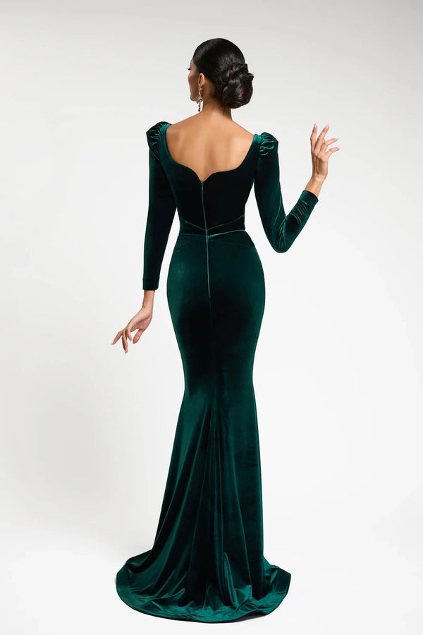 Rosalinda Gown - ALBOUSHIYA - district 5 - dubai - riyadh - abaya - dresses - designers - evening wear - luxury - elegance - craftsmanship - gowns - cocktail dresses - collections - georges