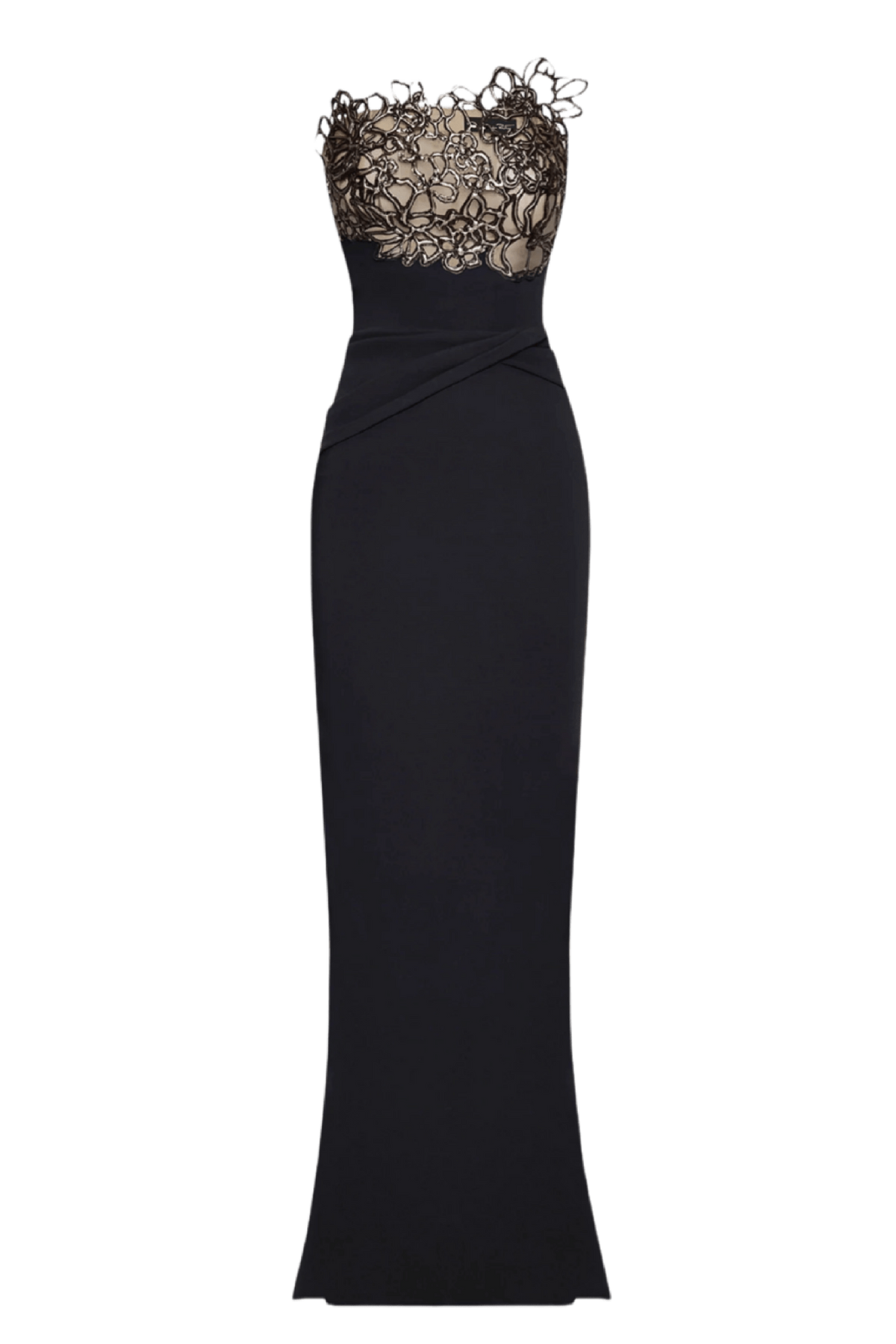 Rubber Lace Cady Gown