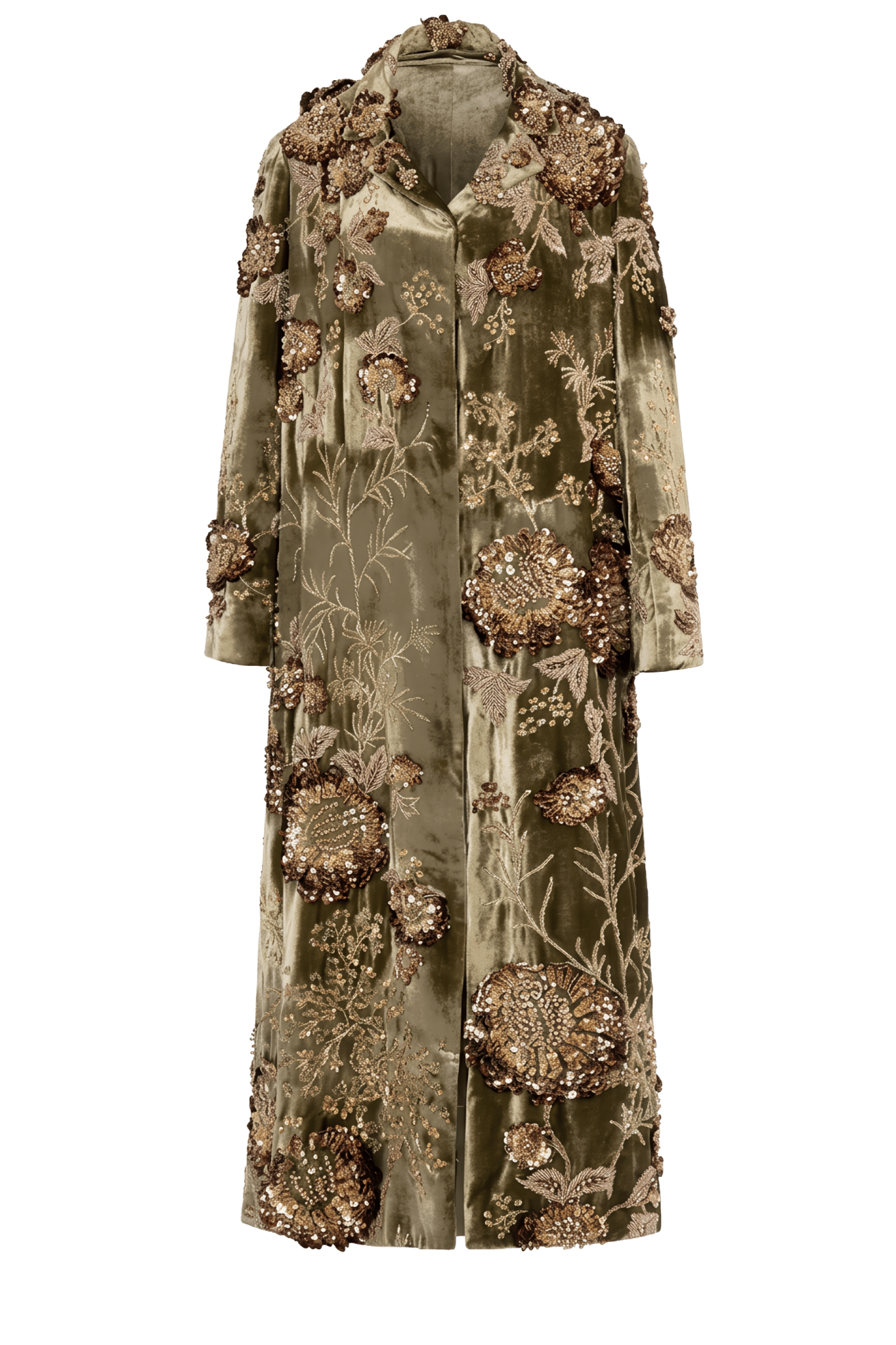 Rui Embellished Coat - ALBOUSHIYA - district 5 - dubai - riyadh - abaya - dresses - designers - evening wear - luxury - elegance - craftsmanship - gowns - cocktail dresses - collections - georges