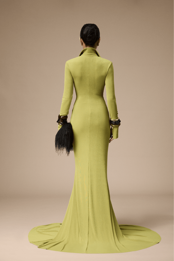 Rustique Dress - ALBOUSHIYA - district 5 - dubai - riyadh - abaya - dresses - designers - evening wear - luxury - elegance - craftsmanship - gowns - cocktail dresses - collections - georges