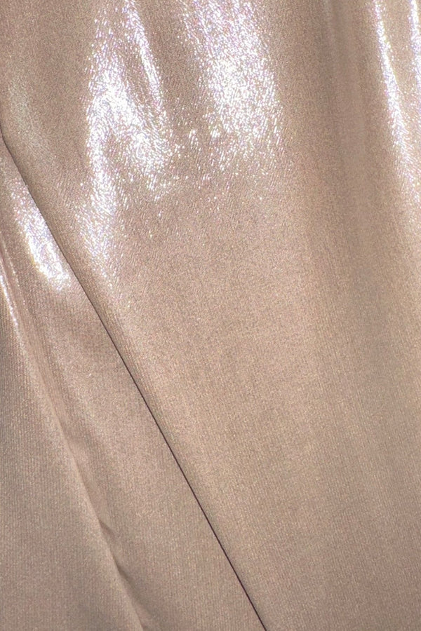 Saara Draped Glossy Chiffon Dress - ALBOUSHIYA - district 5 - dubai - riyadh - abaya - dresses - designers - evening wear - luxury - elegance - craftsmanship - gowns - cocktail dresses - collections - georges