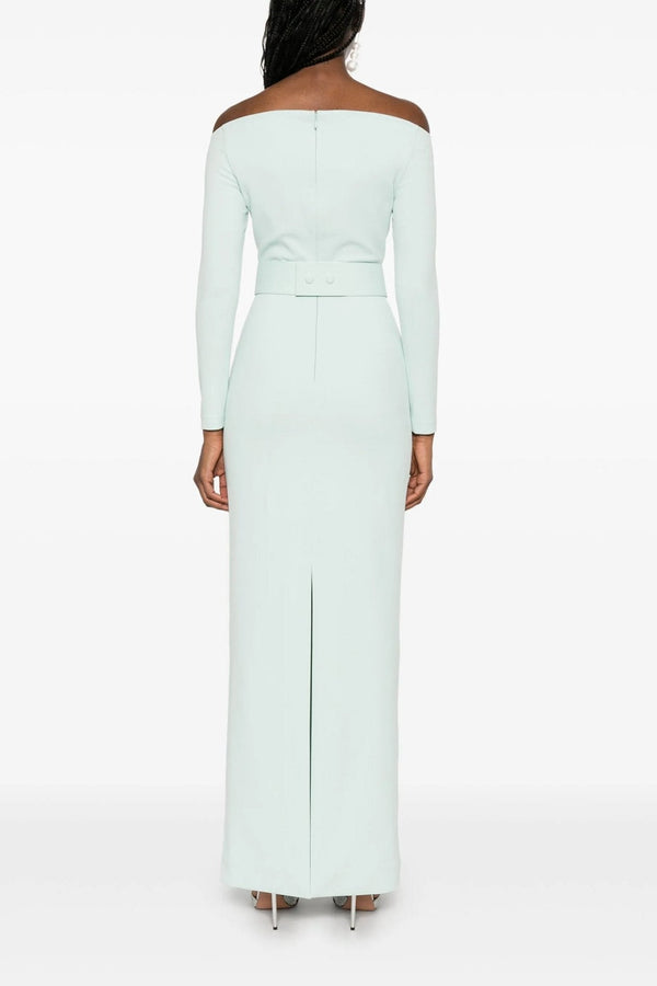 Sabina Maxi Dress - ALBOUSHIYA - district 5 - dubai - riyadh - abaya - dresses - designers - evening wear - luxury - elegance - craftsmanship - gowns - cocktail dresses - collections - georges