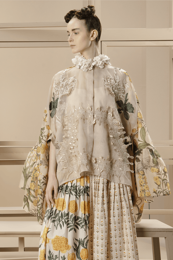 Saru Blouse - ALBOUSHIYA - district 5 - dubai - riyadh - abaya - dresses - designers - evening wear - luxury - elegance - craftsmanship - gowns - cocktail dresses - collections - georges