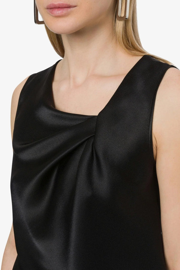 Satin Top - ALBOUSHIYA - district 5 - dubai - riyadh - abaya - dresses - designers - evening wear - luxury - elegance - craftsmanship - gowns - cocktail dresses - collections - georges