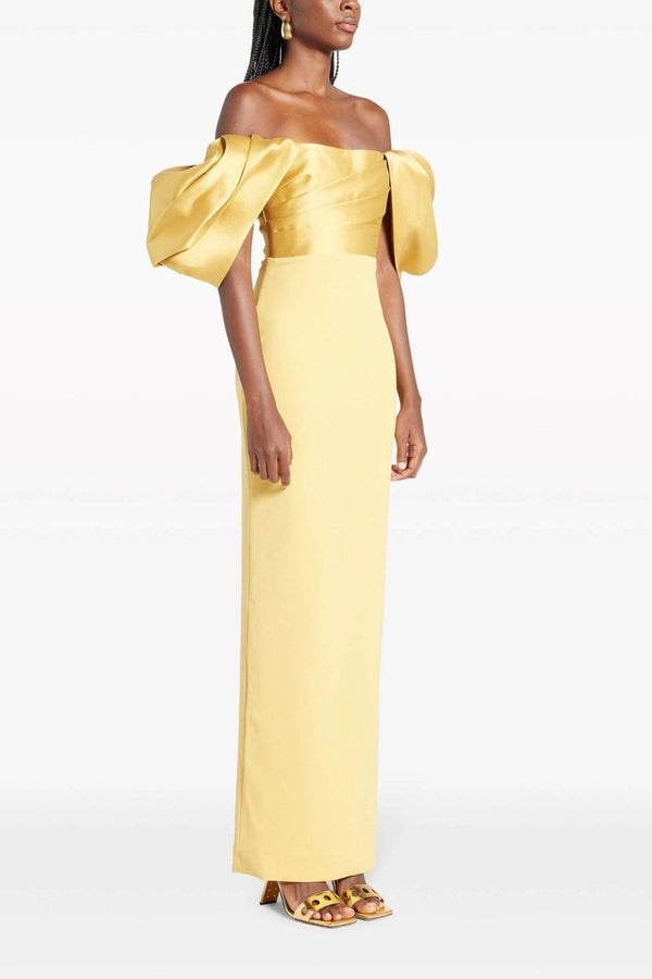 Sian Maxi Dress - ALBOUSHIYA - district 5 - dubai - riyadh - abaya - dresses - designers - evening wear - luxury - elegance - craftsmanship - gowns - cocktail dresses - collections - georges