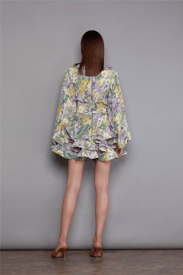 Sienna Mini Dress - ALBOUSHIYA - district 5 - dubai - riyadh - abaya - dresses - designers - evening wear - luxury - elegance - craftsmanship - gowns - cocktail dresses - collections - georges