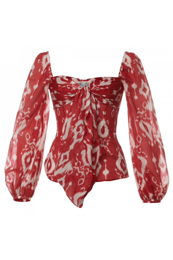Sightseeing Blouse - ALBOUSHIYA - district 5 - dubai - riyadh - abaya - dresses - designers - evening wear - luxury - elegance - craftsmanship - gowns - cocktail dresses - collections - georges
