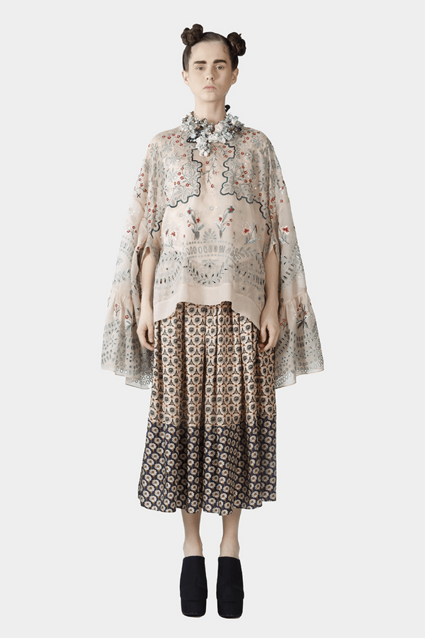 Slenda Blouse - ALBOUSHIYA - district 5 - dubai - riyadh - abaya - dresses - designers - evening wear - luxury - elegance - craftsmanship - gowns - cocktail dresses - collections - georges