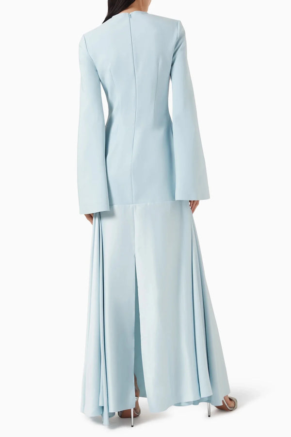 Storm Maxi Dress - ALBOUSHIYA - district 5 - dubai - riyadh - abaya - dresses - designers - evening wear - luxury - elegance - craftsmanship - gowns - cocktail dresses - collections - georges