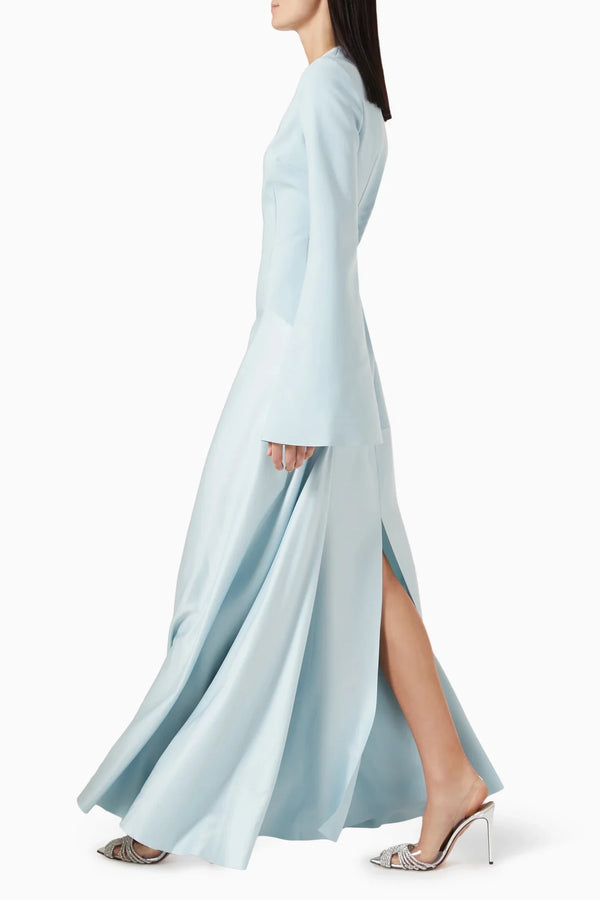 Storm Maxi Dress - ALBOUSHIYA - district 5 - dubai - riyadh - abaya - dresses - designers - evening wear - luxury - elegance - craftsmanship - gowns - cocktail dresses - collections - georges