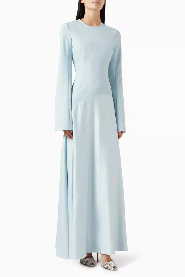 Storm Maxi Dress - ALBOUSHIYA - district 5 - dubai - riyadh - abaya - dresses - designers - evening wear - luxury - elegance - craftsmanship - gowns - cocktail dresses - collections - georges