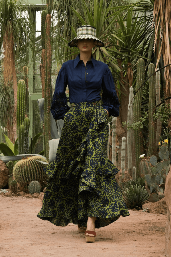 Tango Skirt - ALBOUSHIYA - district 5 - dubai - riyadh - abaya - dresses - designers - evening wear - luxury - elegance - craftsmanship - gowns - cocktail dresses - collections - georges