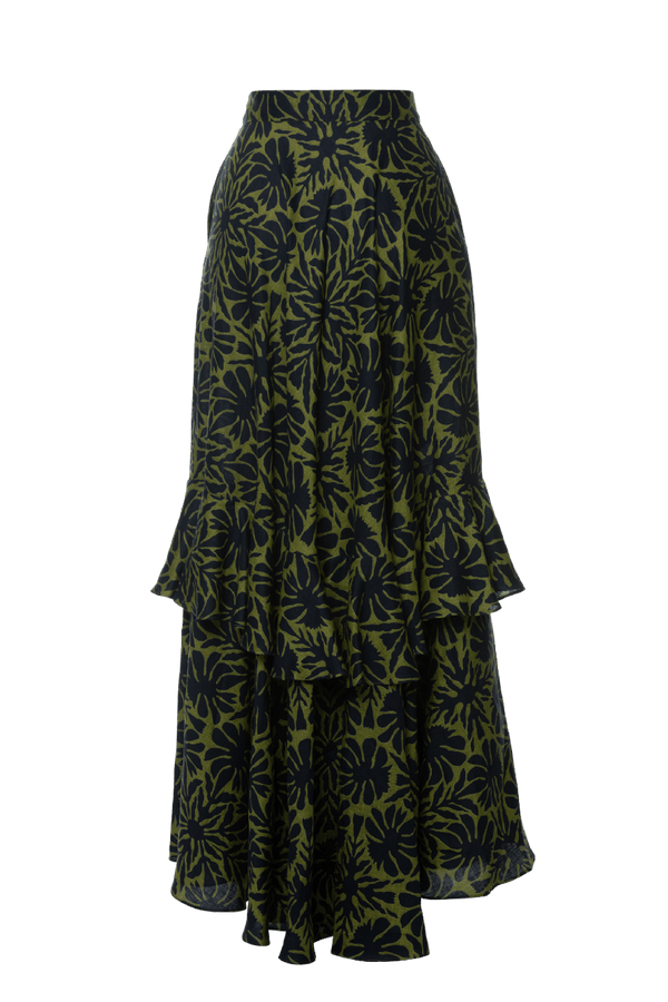 Tango Skirt - ALBOUSHIYA - district 5 - dubai - riyadh - abaya - dresses - designers - evening wear - luxury - elegance - craftsmanship - gowns - cocktail dresses - collections - georges