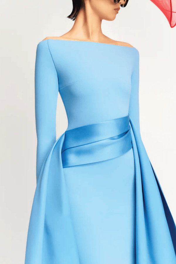 The Irma Maxi Dress - ALBOUSHIYA - district 5 - dubai - riyadh - abaya - dresses - designers - evening wear - luxury - elegance - craftsmanship - gowns - cocktail dresses - collections - georges
