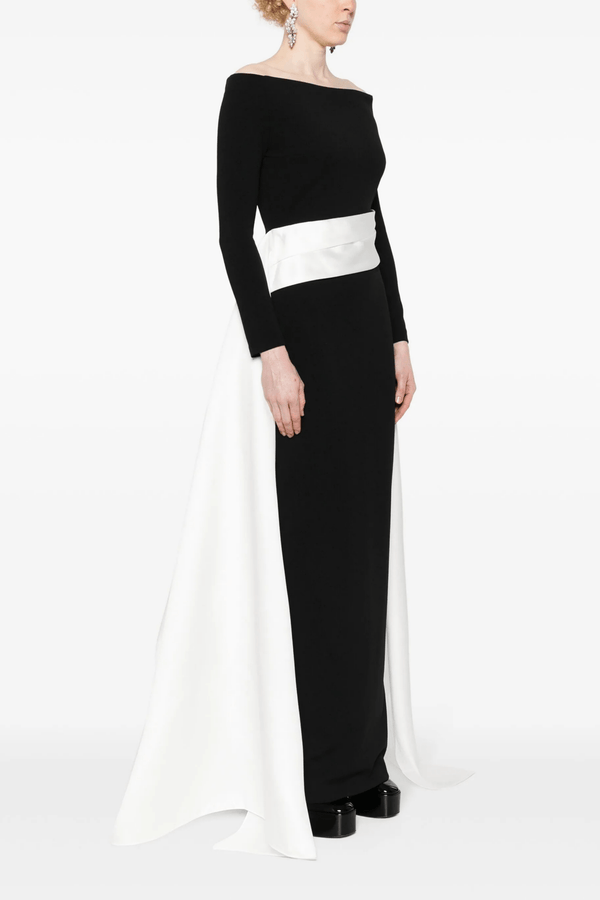 The Irma Maxi Dress - ALBOUSHIYA - district 5 - dubai - riyadh - abaya - dresses - designers - evening wear - luxury - elegance - craftsmanship - gowns - cocktail dresses - collections - georges