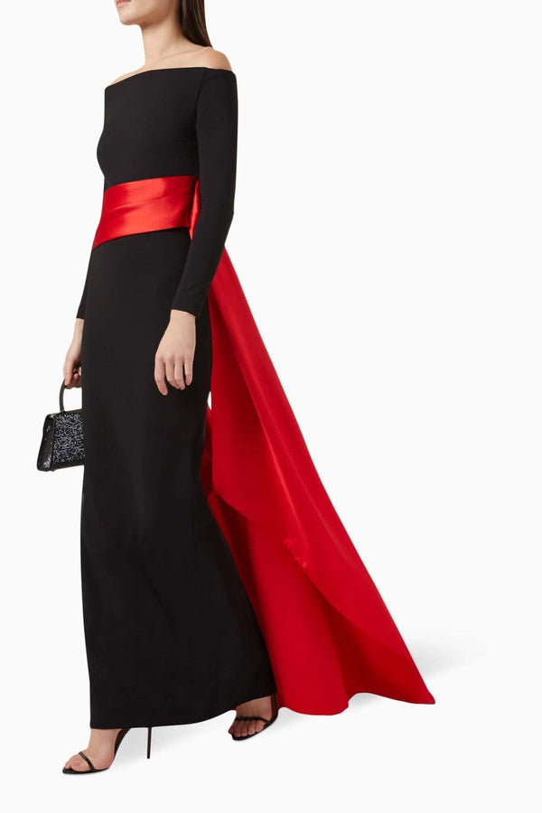 The Irma Maxi Dress - ALBOUSHIYA - district 5 - dubai - riyadh - abaya - dresses - designers - evening wear - luxury - elegance - craftsmanship - gowns - cocktail dresses - collections - georges