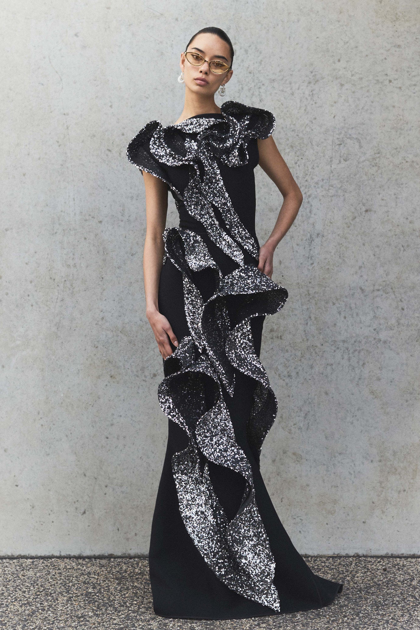 Tantalise Wave Gown