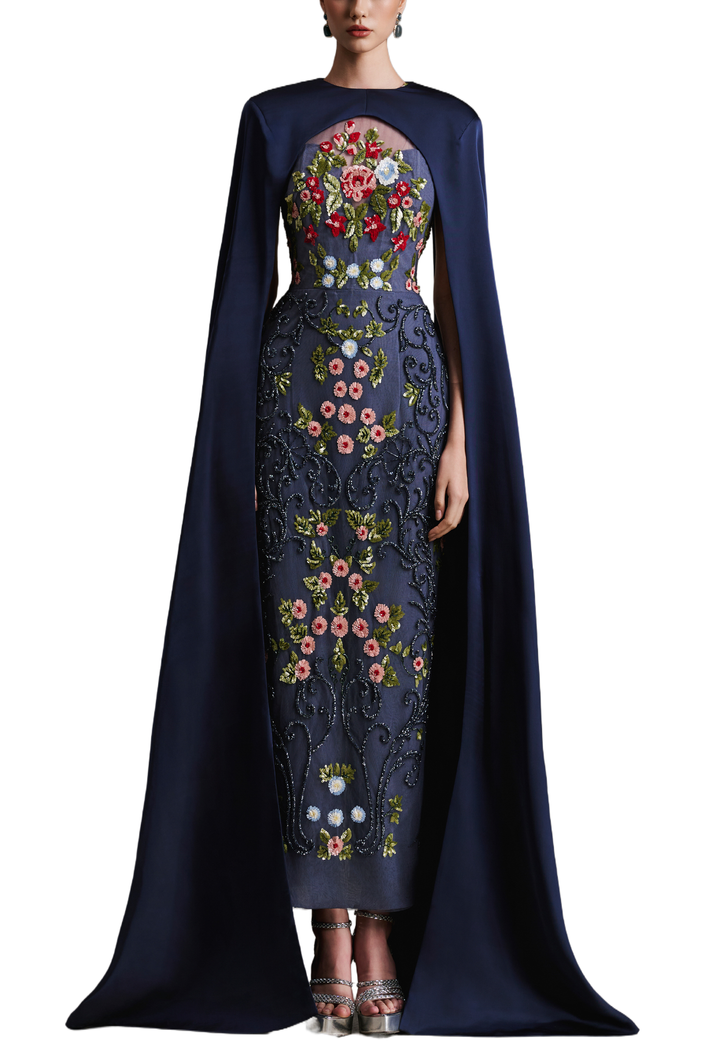 Elysian Midnight Gown