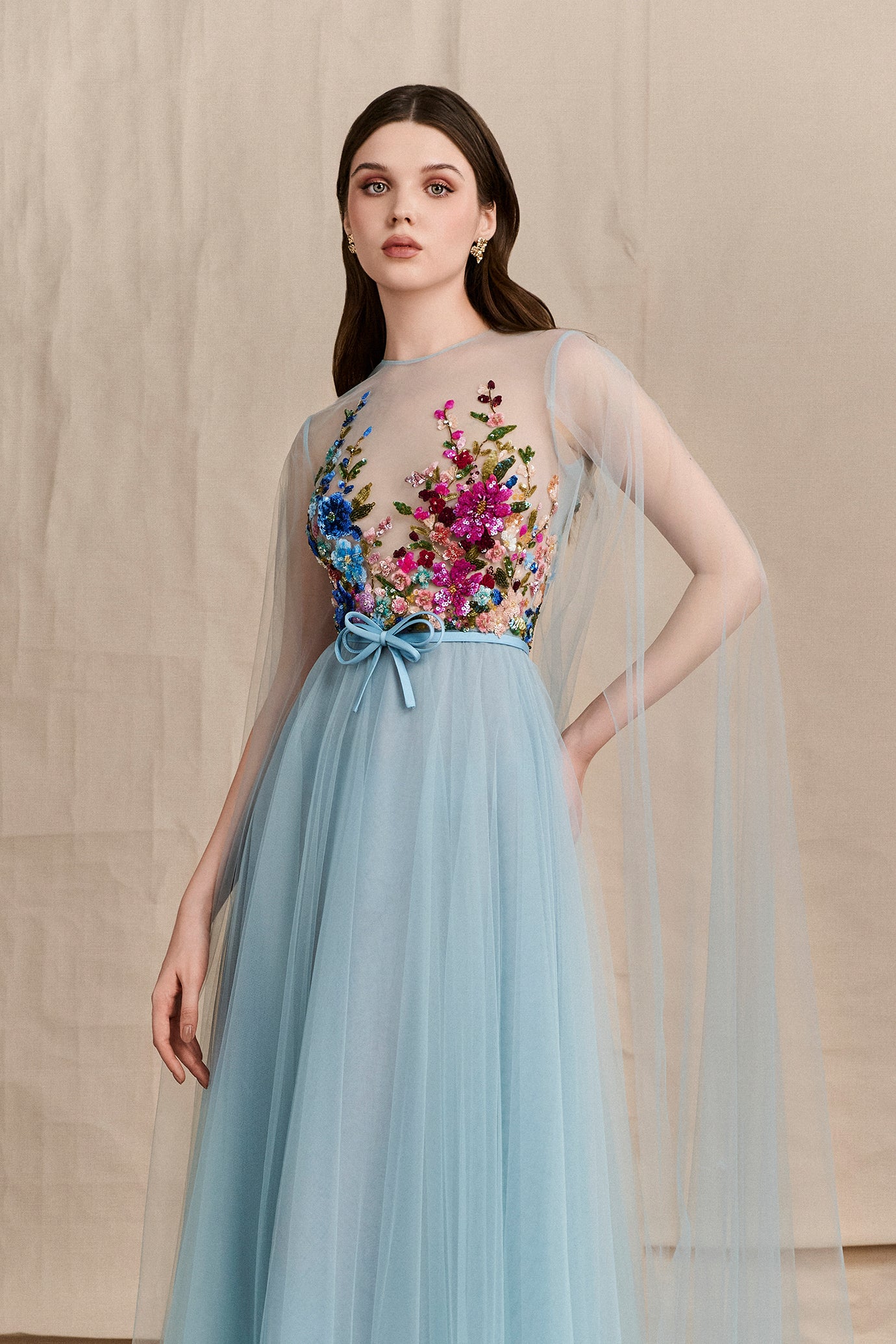 Garden Ocean Gown