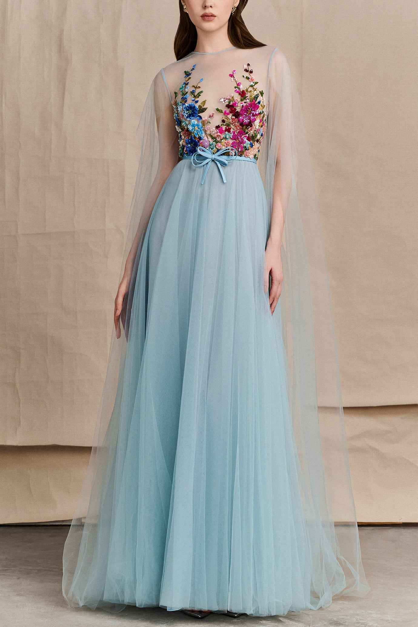 Garden Ocean Gown