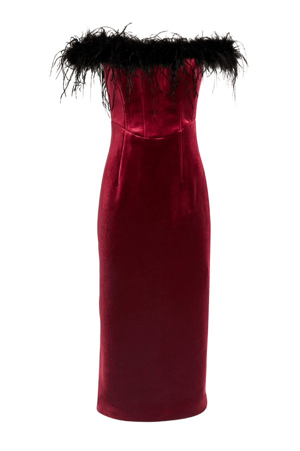 Vanessa Dress - ALBOUSHIYA - district 5 - dubai - riyadh - abaya - dresses - designers - evening wear - luxury - elegance - craftsmanship - gowns - cocktail dresses - collections - georges