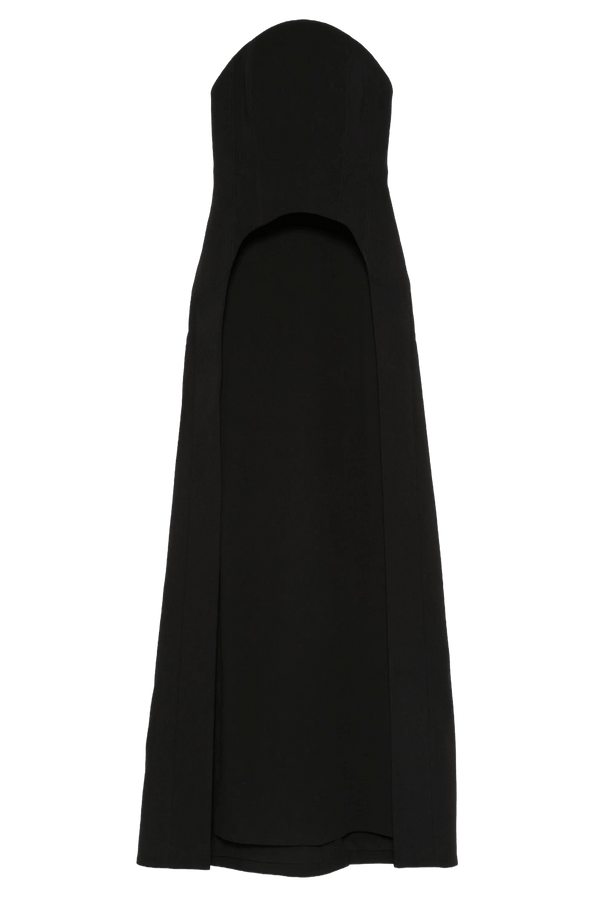 Vi Maxi Dress - ALBOUSHIYA - district 5 - dubai - riyadh - abaya - dresses - designers - evening wear - luxury - elegance - craftsmanship - gowns - cocktail dresses - collections - georges