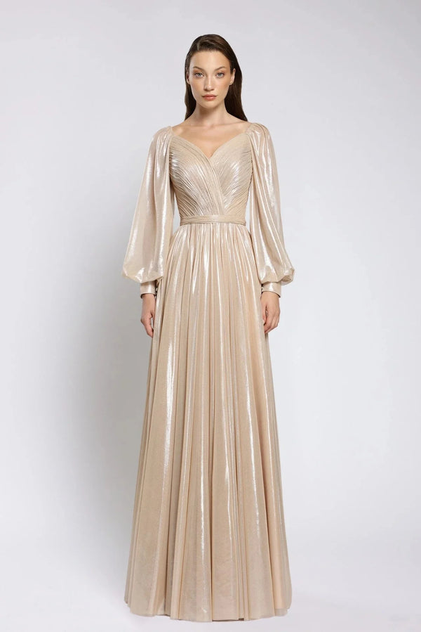 Viona Dress - ALBOUSHIYA - district 5 - dubai - riyadh - abaya - dresses - designers - evening wear - luxury - elegance - craftsmanship - gowns - cocktail dresses - collections - georges