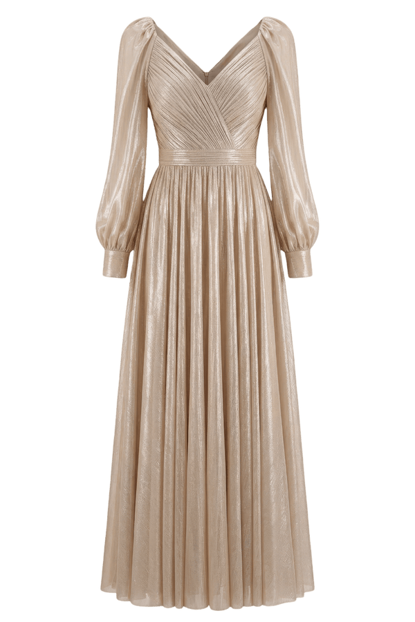 Viona Dress - ALBOUSHIYA - district 5 - dubai - riyadh - abaya - dresses - designers - evening wear - luxury - elegance - craftsmanship - gowns - cocktail dresses - collections - georges