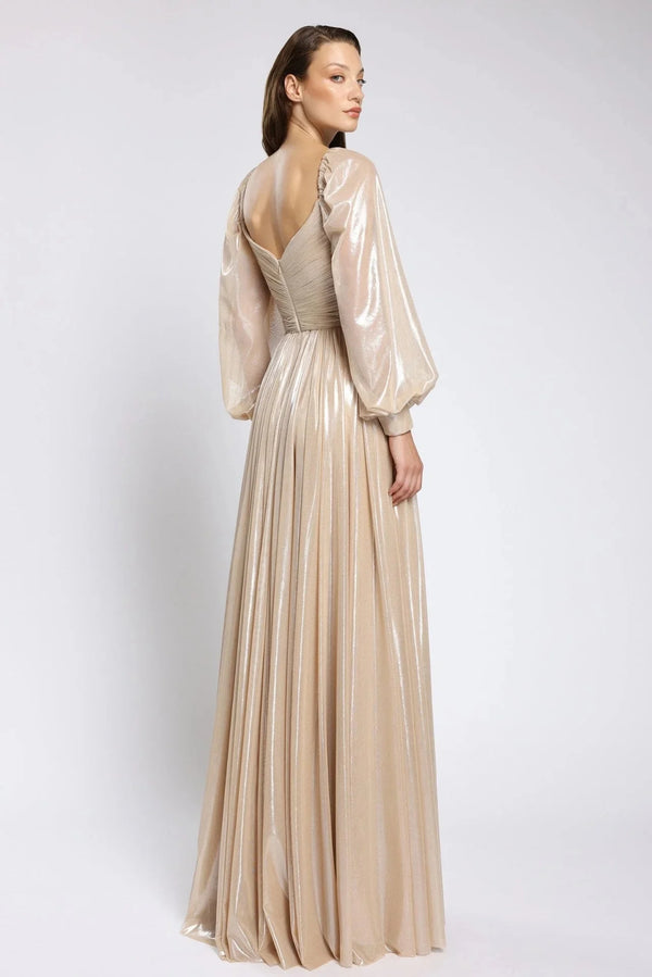 Viona Dress - ALBOUSHIYA - district 5 - dubai - riyadh - abaya - dresses - designers - evening wear - luxury - elegance - craftsmanship - gowns - cocktail dresses - collections - georges