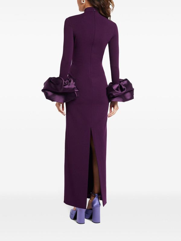 Viviana Puff - sleeve Gown - ALBOUSHIYA - district 5 - dubai - riyadh - abaya - dresses - designers - evening wear - luxury - elegance - craftsmanship - gowns - cocktail dresses - collections - georges