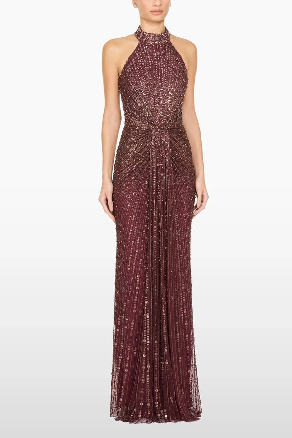 Whisper Gown - ALBOUSHIYA - district 5 - dubai - riyadh - abaya - dresses - designers - evening wear - luxury - elegance - craftsmanship - gowns - cocktail dresses - collections - georges