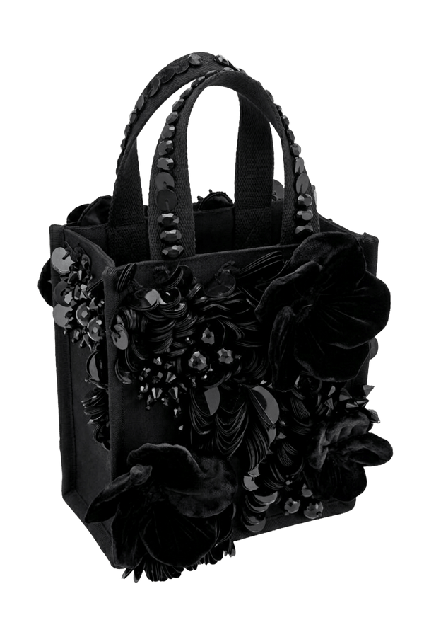 Wilmore Embellished Tote Bag - ALBOUSHIYA - district 5 - dubai - riyadh - abaya - dresses - designers - evening wear - luxury - elegance - craftsmanship - gowns - cocktail dresses - collections - georges