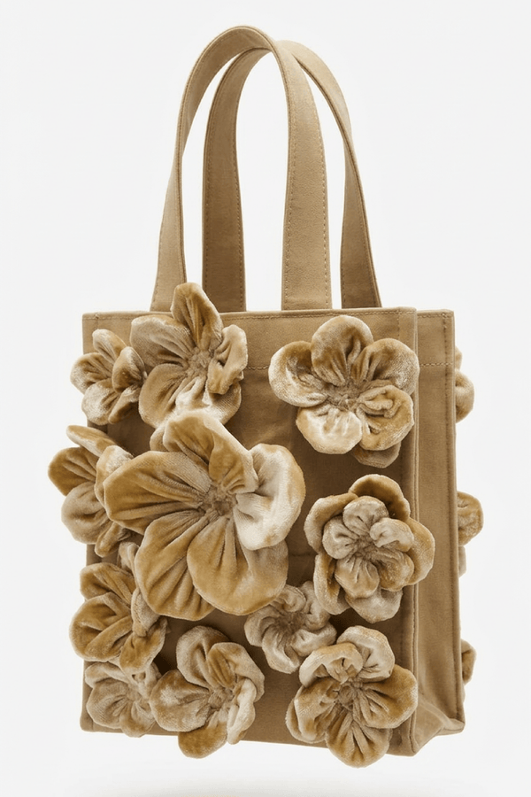 Woods Embellished Mini Tote Bag - ALBOUSHIYA - district 5 - dubai - riyadh - abaya - dresses - designers - evening wear - luxury - elegance - craftsmanship - gowns - cocktail dresses - collections - georges