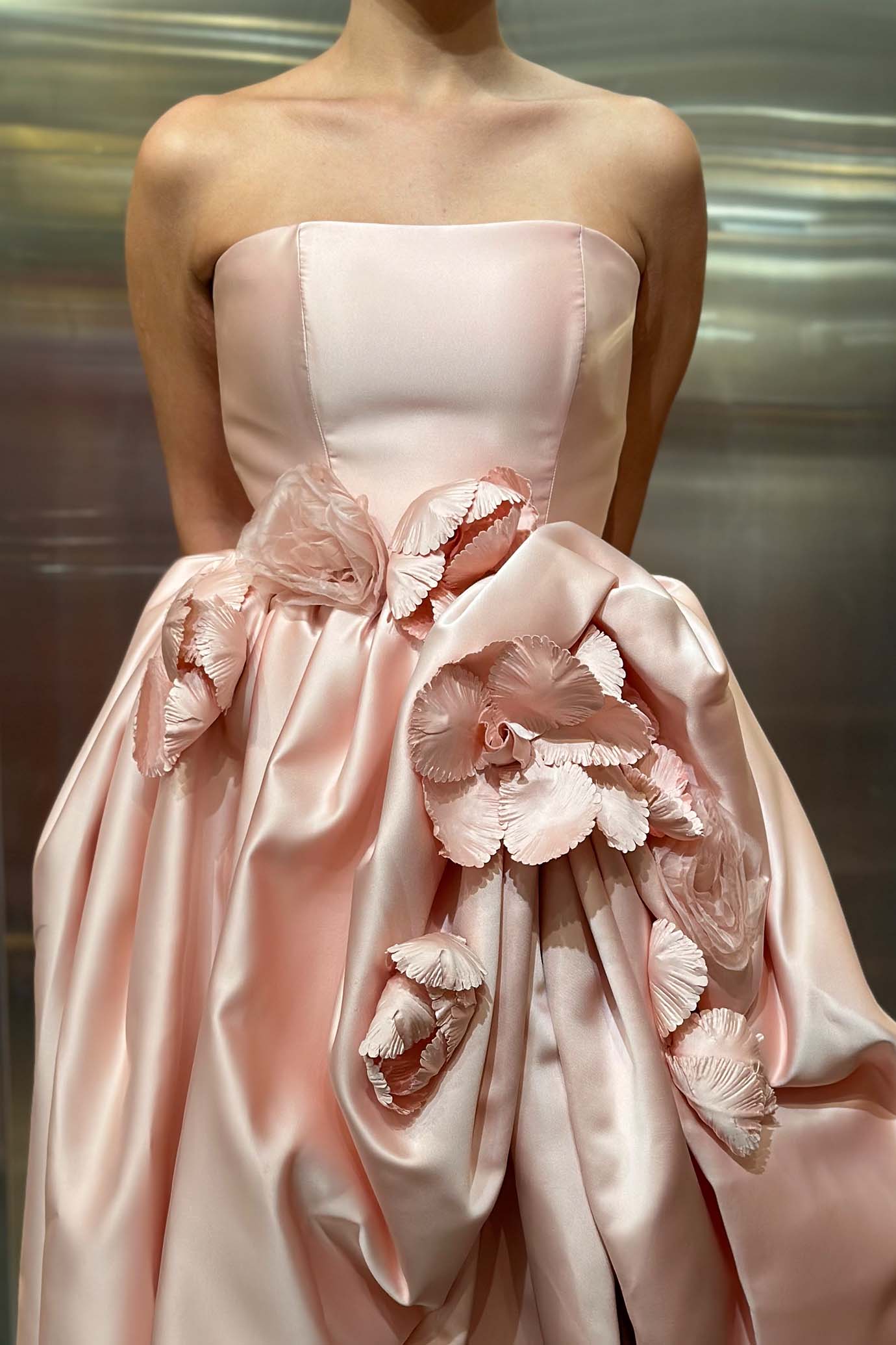 Blush Blossom Gown