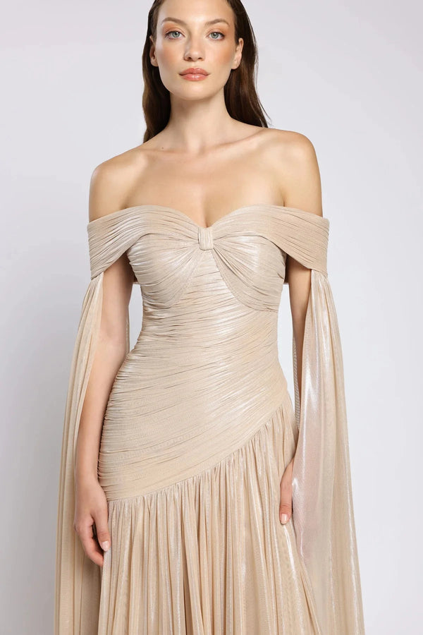 Zenya Dress - ALBOUSHIYA - district 5 - dubai - riyadh - abaya - dresses - designers - evening wear - luxury - elegance - craftsmanship - gowns - cocktail dresses - collections - georges