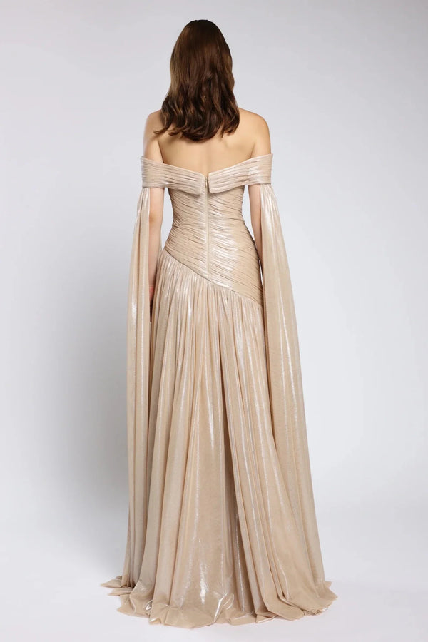 Zenya Dress - ALBOUSHIYA - district 5 - dubai - riyadh - abaya - dresses - designers - evening wear - luxury - elegance - craftsmanship - gowns - cocktail dresses - collections - georges