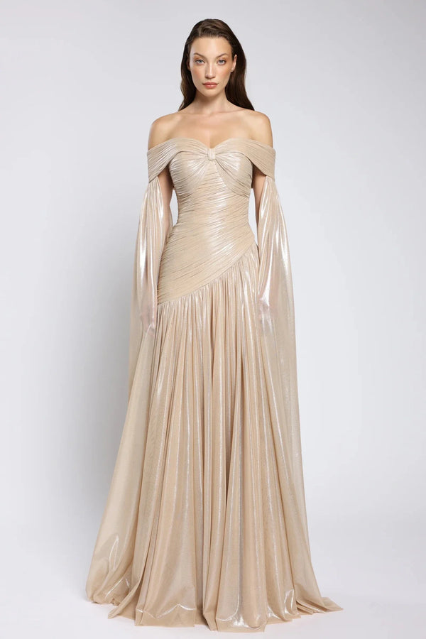 Zenya Dress - ALBOUSHIYA - district 5 - dubai - riyadh - abaya - dresses - designers - evening wear - luxury - elegance - craftsmanship - gowns - cocktail dresses - collections - georges